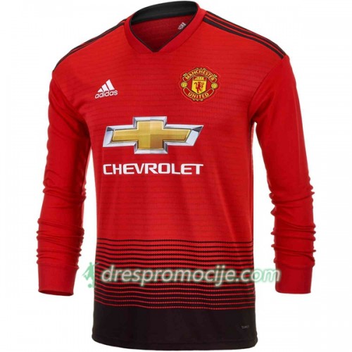 Manchester United Dres Domaći 2018/19 Dugim Rukavima Manchester United Dres Domaći 2018/19 Dugim Rukavima